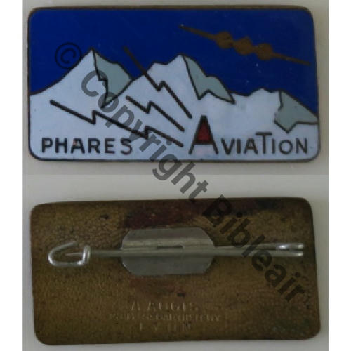 Cie PHARES AIR 12.105 A.AUGIS ST.BARTH LYON 3Lign Bol fenetre allonge alu Dos grenu cuivre Commande Sept39 Archives AUGIS S&T 173 Src.Y.GENTY Collect.JM 