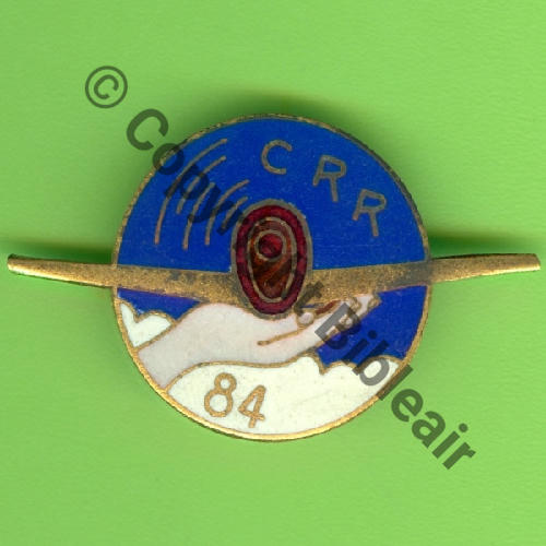 NH  CRR.84 Cie Ravitaillement Reparation  A.AUGIS ST.BARTH LYON 3Li Bol allonge Granuleux Src.Y.GENTY 84Eur(x6) 
