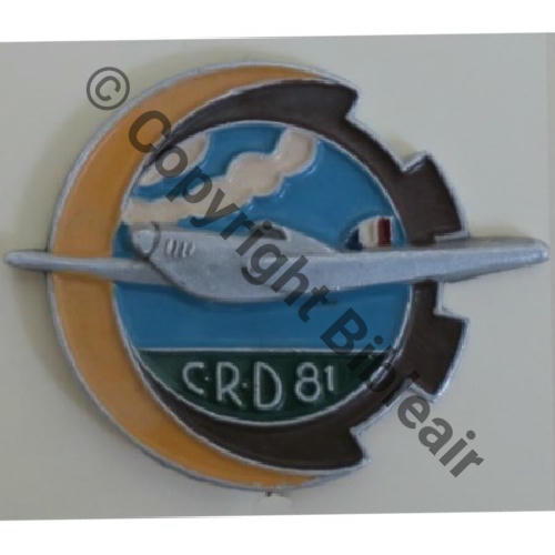 NH Cie Rav Dep 81  A.AUGIS LYON ST.BARTH 2Li 2Griffes Dos lisse Non Numerote Alu peint jaune marron Src.Y.GENTY Collect JM 