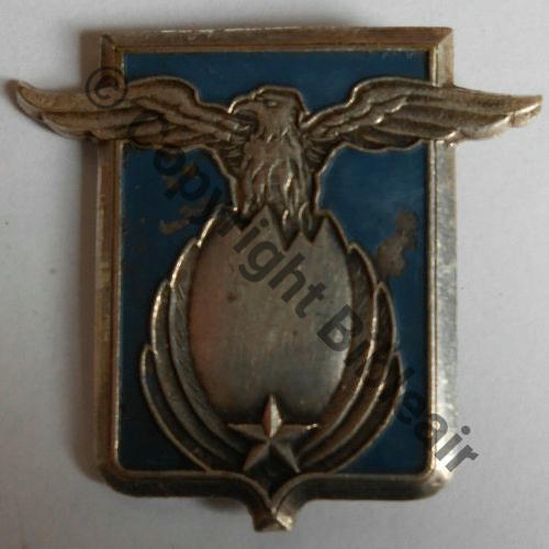 0682.EMGA  ECOLE DE PILOTAGE CHATEAUROUX 19 AVR 45  DrP 2Anneaux Dos lisse Estampe Src.revedempire 158Eur09.14 