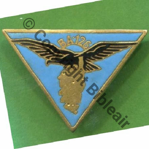 0942.EMAA BA.126 AJACCIO   AB SM Bol Poinconnne AB Dos lisse Src.pariscollections 258Eur12.14 