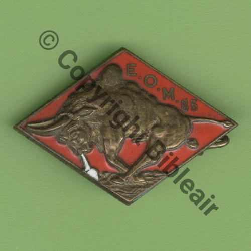 1304.EMAA EOM.85 MADAGASCAR  A.AUGIS ST.BARTH LYON 1+2 Li lateral Bol fenetre  allonge Embouti irreg scintillant Src.Y.GENTY 84Eur(x3) 