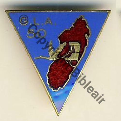 1304.EMAA GLA.50 MADAGASCAR  A.AUGIS ST.BARTH LYON 3Lignes Bol fenetre Dos lisse irreg Src.airik1985 110Eur03.13 