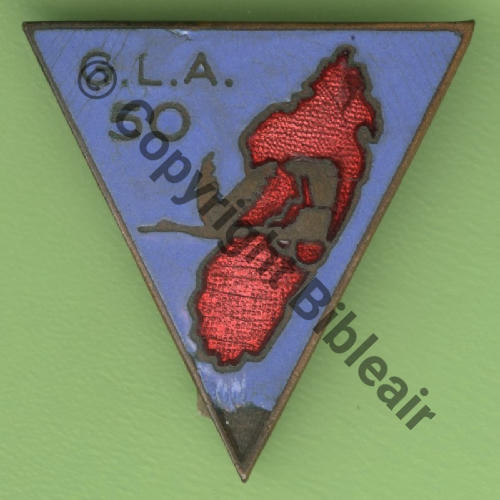 1304.EMAA GLA.50 MADAGASCAR  A.AUGIS ST.BARTH LYON 3Lignes Bol fenetre allonge Dos lisse irreg MOTIFS ARGENTES Src.Y.GENTY 140EurInv 