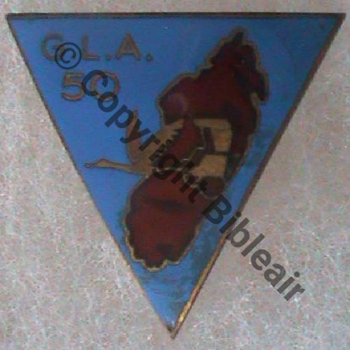 1304.EMAA GLA.50 MADAGASCAR  A.AUGIS ST.BARTH LYON 3Lignes Poincon AALyon Bol fenetre Dos grenu lisse irreg Src.sahariens50 100EurInv 