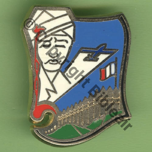 3057.EMGFA DRILLE OPS CIET.340 ORLEANS  PICHARD BALME Griffes et butees Dos scintillant 3057.EMGFA en relief ERREUR DRAPEAU Src.Y.GENTY 30Eur02.21 