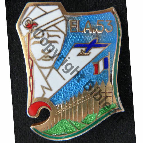 3057.EMGFA ELA.53 TONKIN  DrPNOM Dep Epingle dans tuyau Guilloche vrac  ARGENT Src.ledemisolde 93Eur03.17 