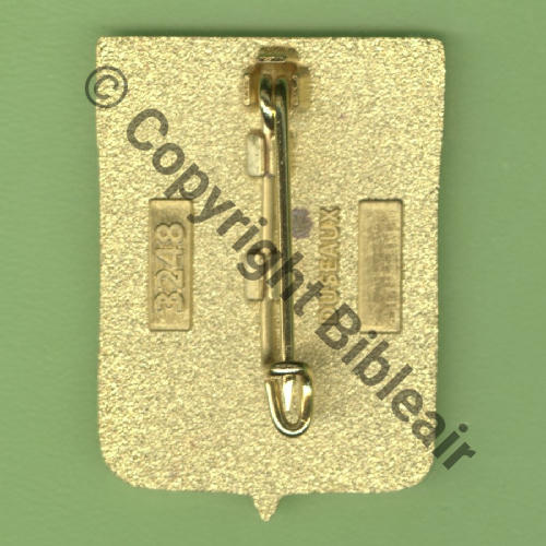 3248.EMGFA 2024 ET.2.64 ANJOU EVREUX  DUSEAUX  Griffes et butees Dos scintillant No3248 sur cartouche 24x33mm Src.Y.GENTY 7Eur(x10) 