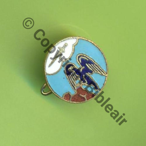 3526.EMAA Demi insigne EMA cadre GI SALON  DrP Bol Dos lisse  Sc.Y.GENTY 