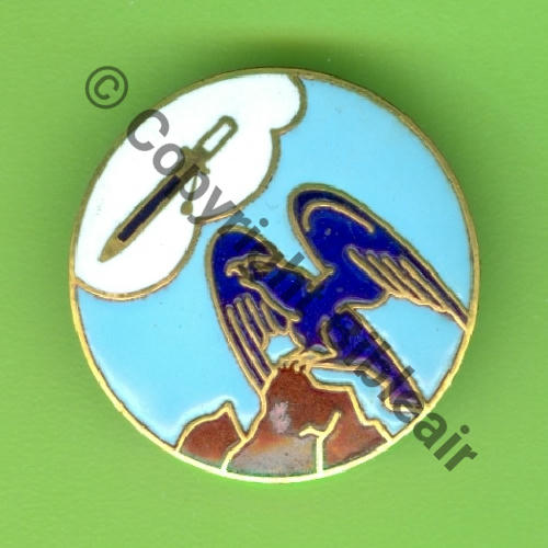 3526.EMAA ECOLE MILITAIRE AIR SALON  A.AUGIS ST.BARTH LYON 3Lignes 2 Anneaux Dos Grumeleux Src.Y.GENTY 9Eur04.16 