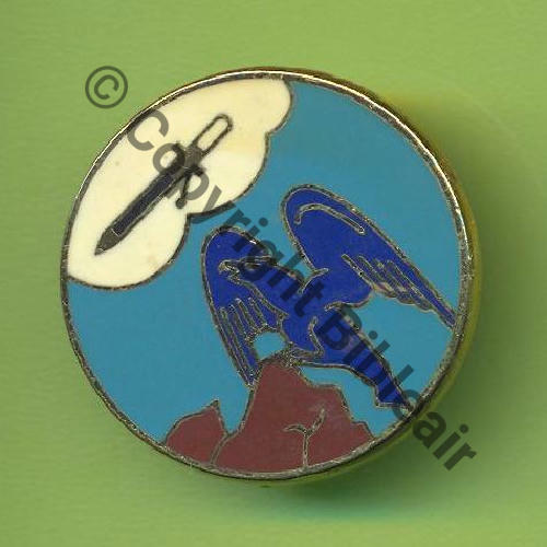 3526.EMAA ECOLE MILITAIRE AIR SALON  DRAGO Bol prison Dos irreg scintillant Src.Y.GENTY 8Eur10.06 