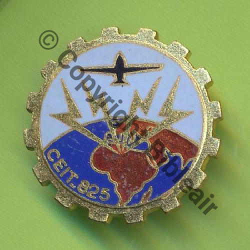 A0503 CIE EXPLOIT INSTAL TELECOM 825 ALGER  DrPN Bol Guilloche Src.Y.GENTY 15Eur(x2) 