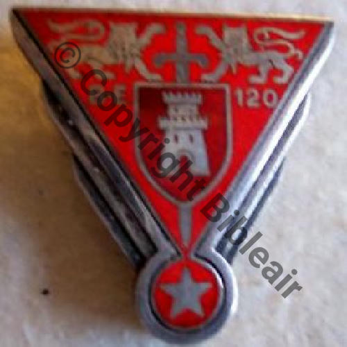 A0511 BE.120 CAEN  DrPNOM Dep Eping tuyau Guilloche vrac ARGENT Sc.attilchar 42Eur(x2) 