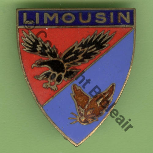 A0513 1952 GM.I.9 LIMOUSIN INDO  DrPNOM Dep+Past Guilloche vrac SNH Src.Y.GENTY 21Eur04.06 