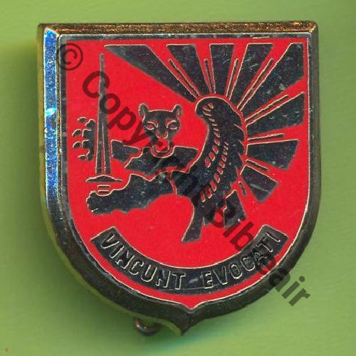A0516 ECOLE OFFICIERS RESERVE AA CAEN  De Griffes et butees Ecailles Sc.Y.GENTY 4Eur(x2) 