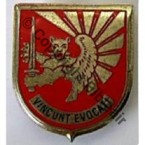 A0516 ECOLE OFFICIERS RESERVE AA CAEN  DrP+Past Guilloche Embouti 