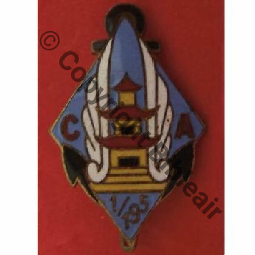 A0519 CA.1.195 BA.195 HAIPHONG CAT.BI  DrPNRom+DPast Guilloche vrac etame Src.airik1985 26Eur06.13 