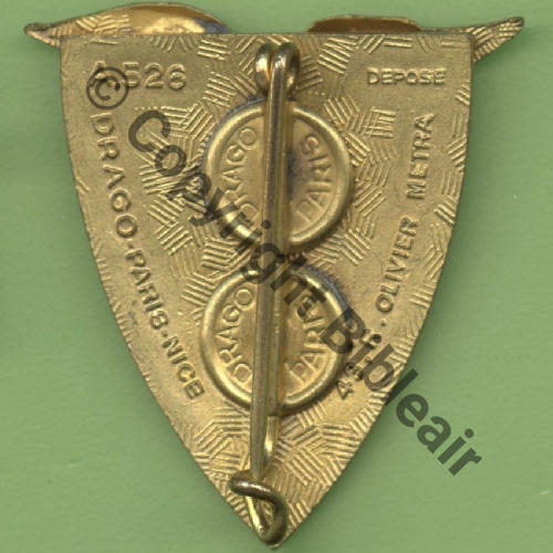 A0526 11e.EC 52.53 REIMS LAHR A0526  DrPNOM+DPast Guilloche vrac  Src.Y.GENTY 21Eur07.07 
