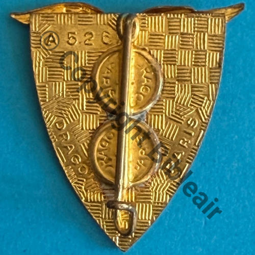 A0526 11e.EC 54.62 LAHR LUXEUIL TOUL A0526  DrP+DPast Guilloche Vert Src.mesnil01 6Eur04.26 