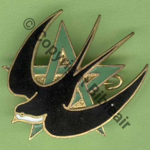 A0530 1953 ELA.46 RABAT.SALE  A.AUGIS-LYON 1Ligne Bol fenetre Dos lisse scintillant OEIL NOIR Src.Y.GENTY 218Eur(x4) 