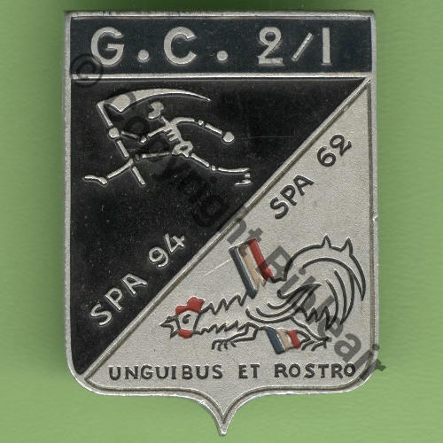 A0531 1939.42 A0531NH GC.II.1 MORVAN Alu peint  SM 2Griffes Dos lisse No138 30x40mm Src.Y.GENTY 550Eur09.24 