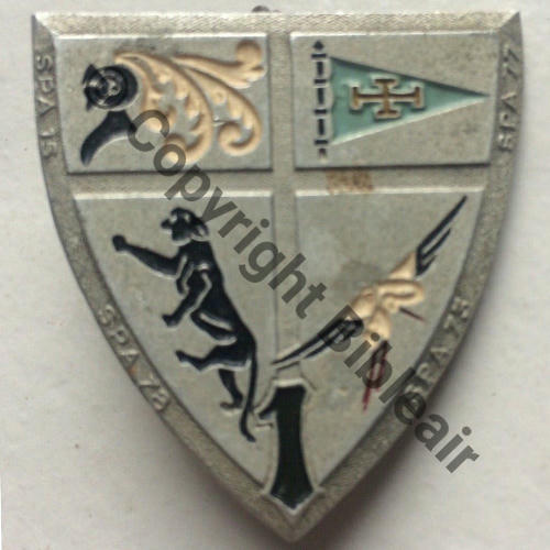 A0548 01e.EC 47.51 ORAN BIZERTE A0548NH  A.AUGIS LYON ST.BARTH 2Lig 2Griffes Dos grenu Alu peint Src.moussestic 251Eur04.19 