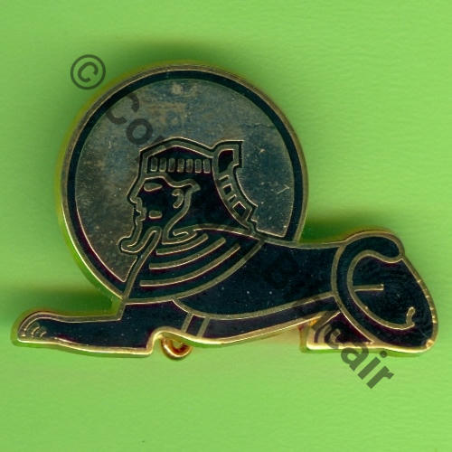 A0552  2011 A0552 1e DRILLE SPA.161 SPHYNX STANEVAL 4.11 JURA TOURS  AB Griffes et butees Dos scintillant Src.Y.GENTY 63Eur(x4) 