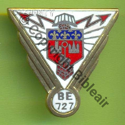 A0557 BE.727 TOULOUSE PERIGNON-BALMA  DrP+Bol prison recolle non origine Guilloche irreg  20Eur Ebay02.06
