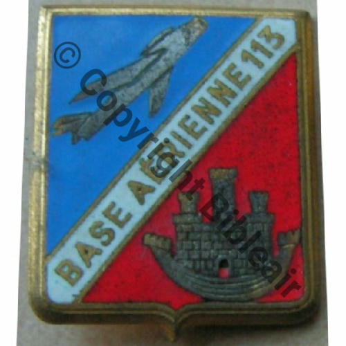 A0563 BA.113 ST.DIZIER avec cockpit  DrP+Past Guilloche Ciel Bleu clair Src.autrefoisthierry 6Eur02.22 