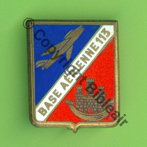 A0563 BA.113 ST.DIZIER avec cockpit  DrP+Past Guilloche Dore Src.Y.GENTY 8Eur10.16 entame 