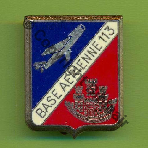 A0563 BA.113 ST.DIZIER sans cockpit  De Griffes et butees Dos lisse Src.Y.GENTY 