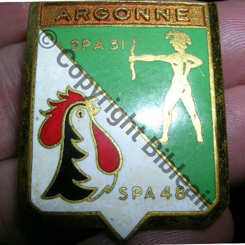 A0576 EC 3.1 ARGONNE  ST.DIZIER  A.AUGIS ST.BARTH LYON 3Li Poincon AA.LYON Bol fenetre allonge Dos granuleux etame SNH Src.lglp.fr 291Eur(x4) 