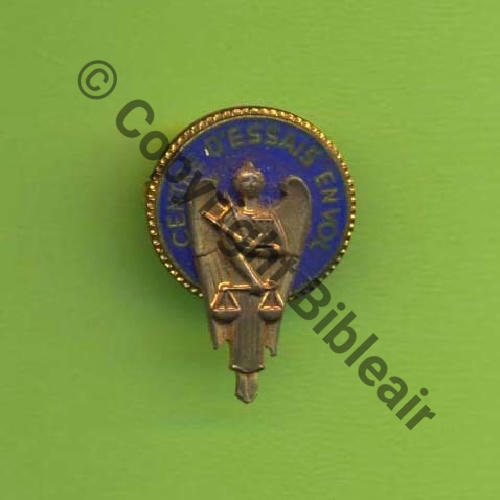 A0584 CEV BRETIGNY ISTRES CAZAUX  AUGIS Bol fenetre petit Dos lisse Poincon AA.Lyon Petit modele SNH Src.Y.GENTY 14Eur11.21 