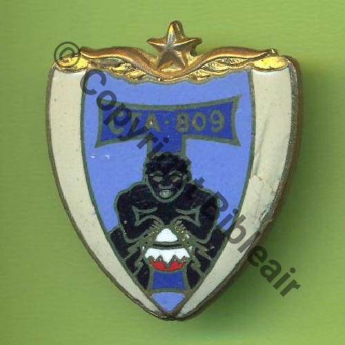 A0585 CTA.809 BRAZZAVILLE  DrP+DBol Dos lisse 35mm  Sc.Y.GENTY 29Eur(x2)