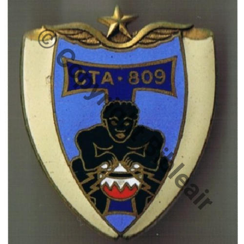 A0585 CTA.809 BRAZZAVILLE  DrP+DPast Guilloche vrac No44 Sc.garniersteven 50Eur01.11
