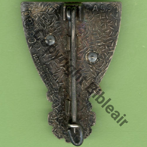 A0591 BA.726 NIMES  DrNMV Griffes et butees Aigle serti Epi Src.Y.GENTY 