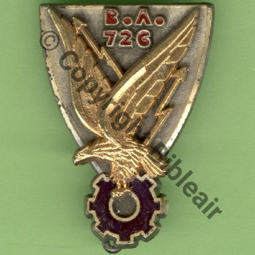 A0591 BA.726 NIMES  DrNMV Griffes et butees Aigle serti Epi Src.Y.GENTY 