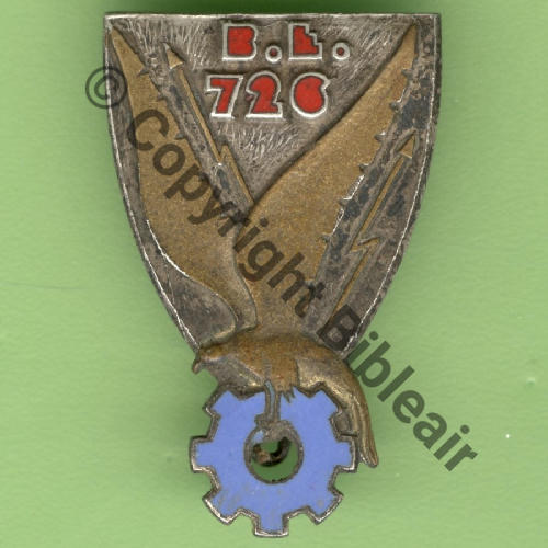 A0591 BE.726 NIMES  SM Bol fenetre Guilloche vrac ondule Roue BLEU CLAIR Src.Y.GENTY 7Eur08.14 