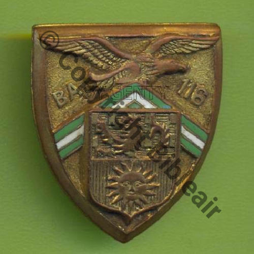 A0596 BA.116 LUXEUIL  AB.P 2Anneaux Dos lisse Embouti Src.Y.GENTY 12Eur10.11 