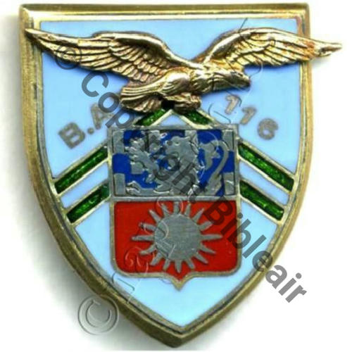 A0596 BA.116 LUXEUIL  DrP Baionnette Guilloche Email ARGENT MASSIF Poincon Sc.STELLA 34Eur10.07