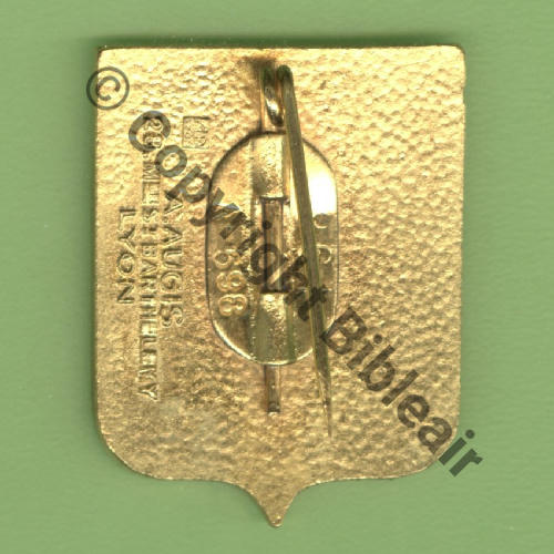 A0598 1954.70 EC.2.2 COTE.OR DIJON  A.AUGIS  ST.BARTH LYON 3Li Poincon AA NH et No198 sur Bol fenetre allonge Dos grenu  (Ep KC) Src.Y.GENTY 157Eur(x2) 