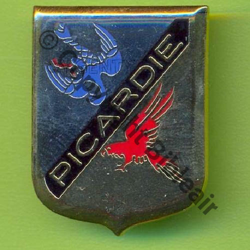 A0620 EC.2.12 PICARDIE CAMBRAI  INSIGNIA+Tel Tambour Dos irreg scintillant SNH Src.Y.GENTY 