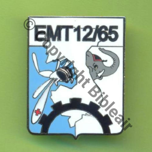 A0652 ESCADRON MAINTENANCE TECHNIQUE 12.65 INDOCHINE  FIA Poincon circul Bol fenetre oval tronque Dos lisse Grave AIR AHA 2011 Serie de 100 No004 Src.Y.GENTY 64Eur(x7) 