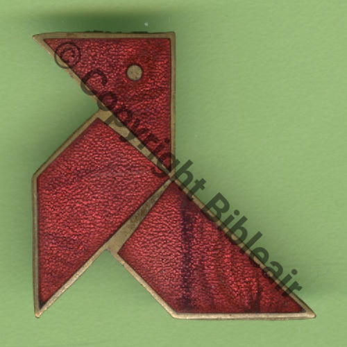A0673  1939.40 26mm BR.11 A0673NH 1eDRILLE GR.I.33  A.AUGIS LYON 2Li 2Anno Dos lisse Src.Y.GENTY 48Eur07.16 
