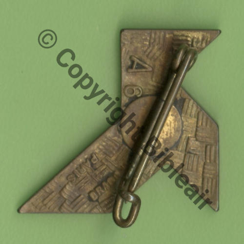 A0673  1970.78 25mm BR.11 A0673 ER.3.33 MOSELLE STRASBOURG  DrP+Bol Guilloche Email Src.Y.GENTY 17Eur(x5) 