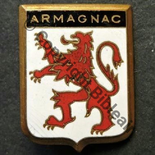 A0695  ESCADRON RECO 1.32  ARMAGNAC  COGNAC  AB SM Bol poinconne SNH Src.leucamp15  48Eur12.16 