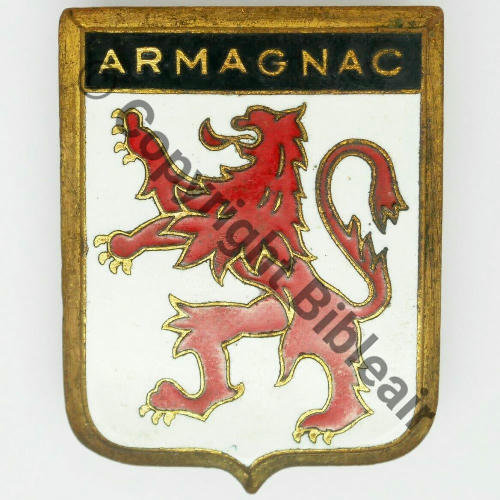 A0695  ESCADRON RECO 1.32  ARMAGNAC  COGNAC  AB.P +Poinc sur Bol Chevrons SNH Src.entame 75Eur05.21 