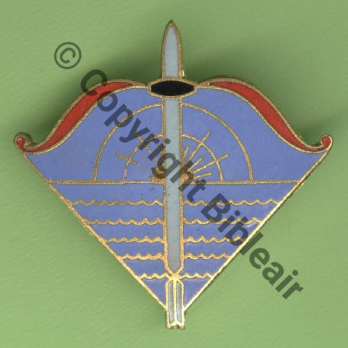 A0706 CENTRE INSTRUCT ET ETUDE TIR CAZAUX  A.AUGIS ST.BARTH LYON 3Li Bol fenetre allonge Dos strie Src.Y.GENTY 57Eur05.10