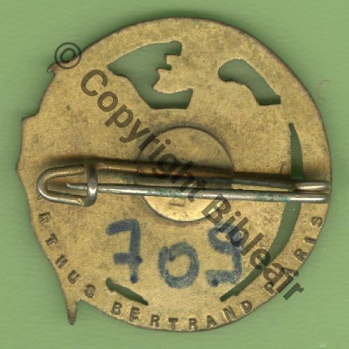 A0709 1960.70 EC.2.10 SEINE CREIL  AB Bol poinconne Dos lisse Src.Y.GENTY 39Eur(x2) 