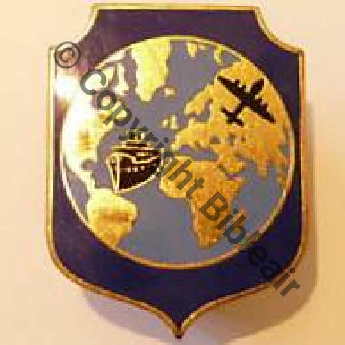 A0745 STATION TRANSIT AIR 248 ALGER.VILLE  DrP+DPast Guilloche  Sc.lavionamoteur 23Eur12.08 
